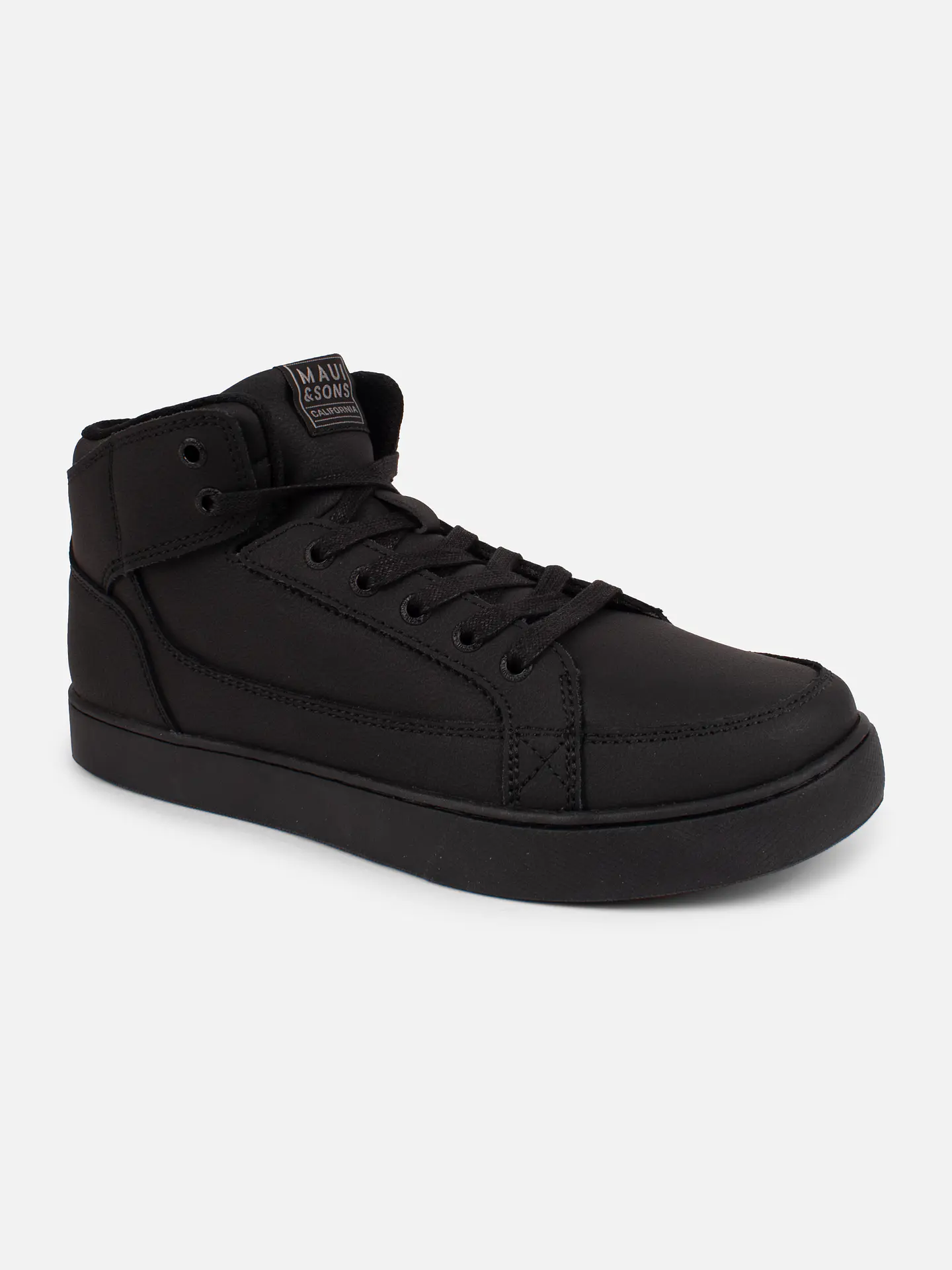 Zapatilla Con Caña Colegio Maui And Sons 5Ce119-Mc24 Negro 5