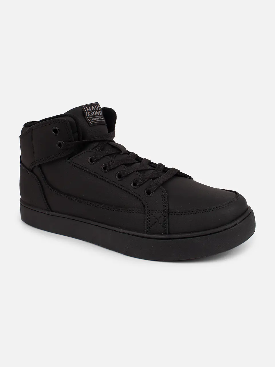 Zapatilla Con Caña Colegio Maui And Sons 5Ce119-Mc24 Negro 5