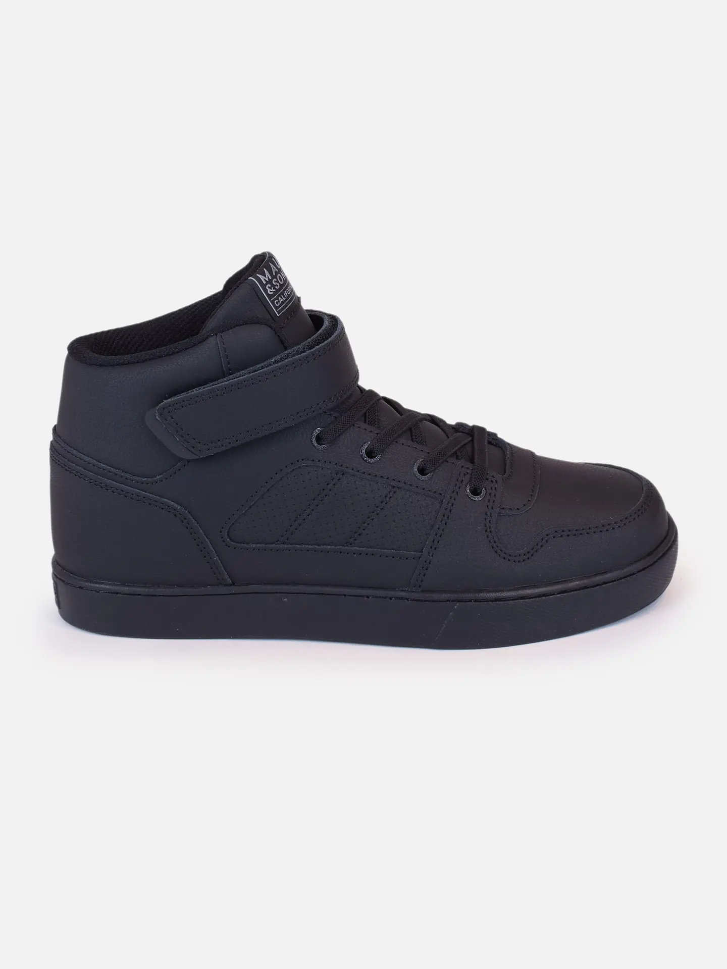 Zapatilla Con Caña Colegio Maui And Sons 5Ce176-Mc20 Negro 3