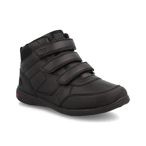ZAPATILLA CON CAÑA CLEO CASUAL BUBBLE GUMMERS 301-61070 NEGRO