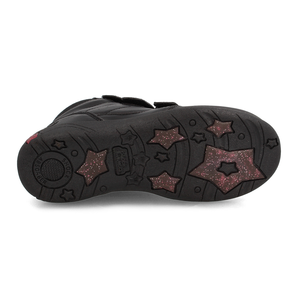 ZAPATILLA CON CAÑA CLEO CASUAL BUBBLE GUMMERS 301-61070 NEGRO