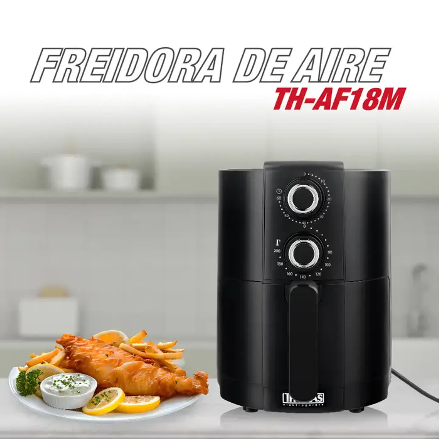 FREIDORA DE AIRE MANUAL THOMAS TH-AF18M 12