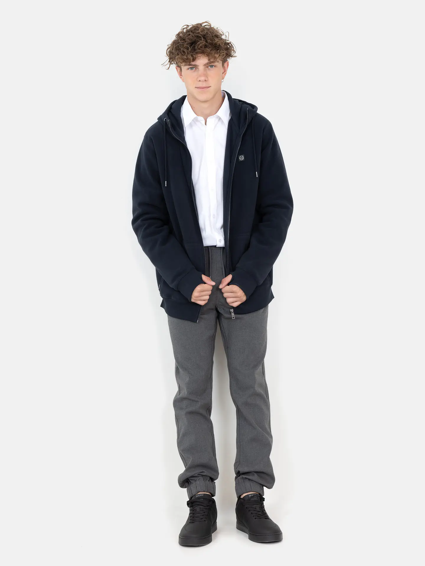 Polerones Maui And Sons Hombre 5E137-Mc Azul 4