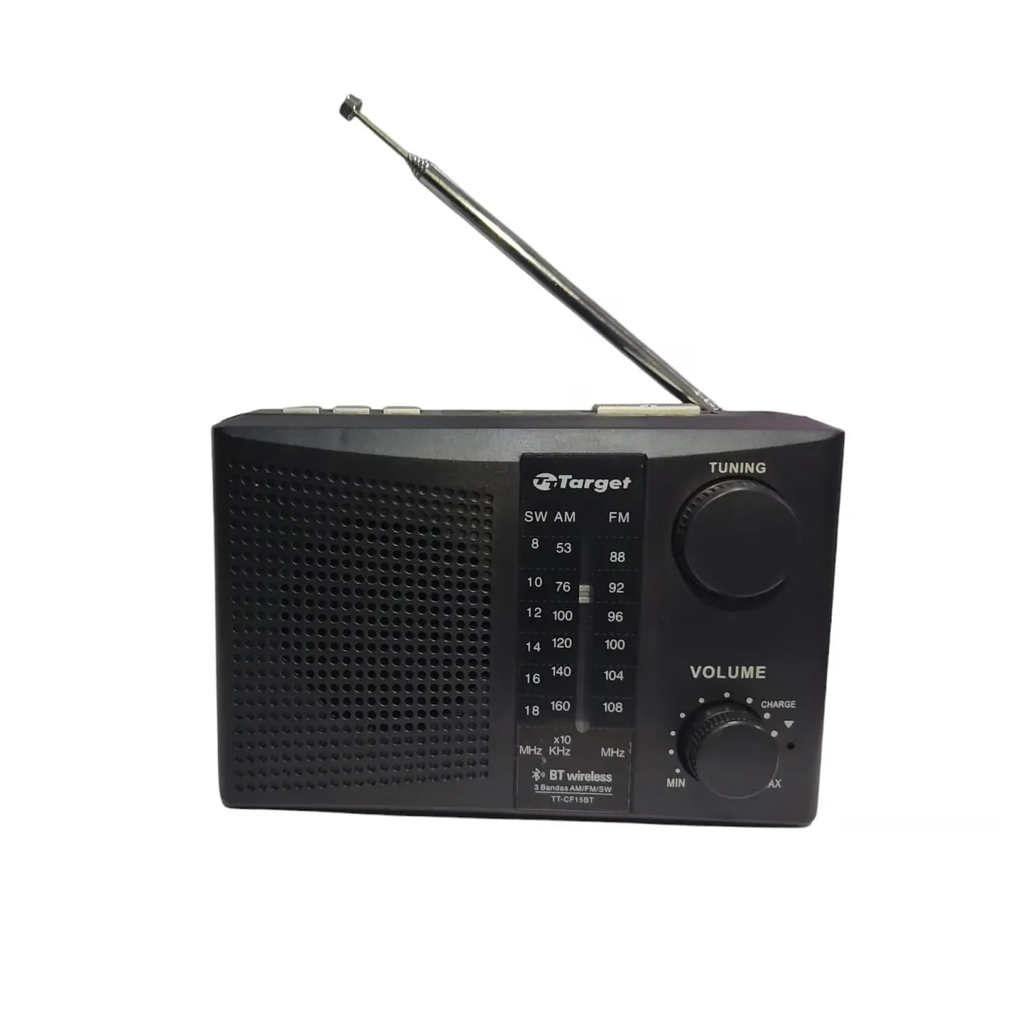 RADIO PORT. BT ANALOG. TARGET ELECTRONIC TT CF15BT 1