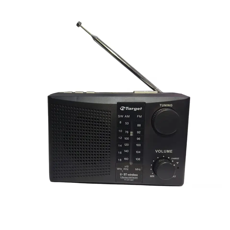 RADIO PORT. BT ANALOG. TARGET ELECTRONIC TT CF15BT 1