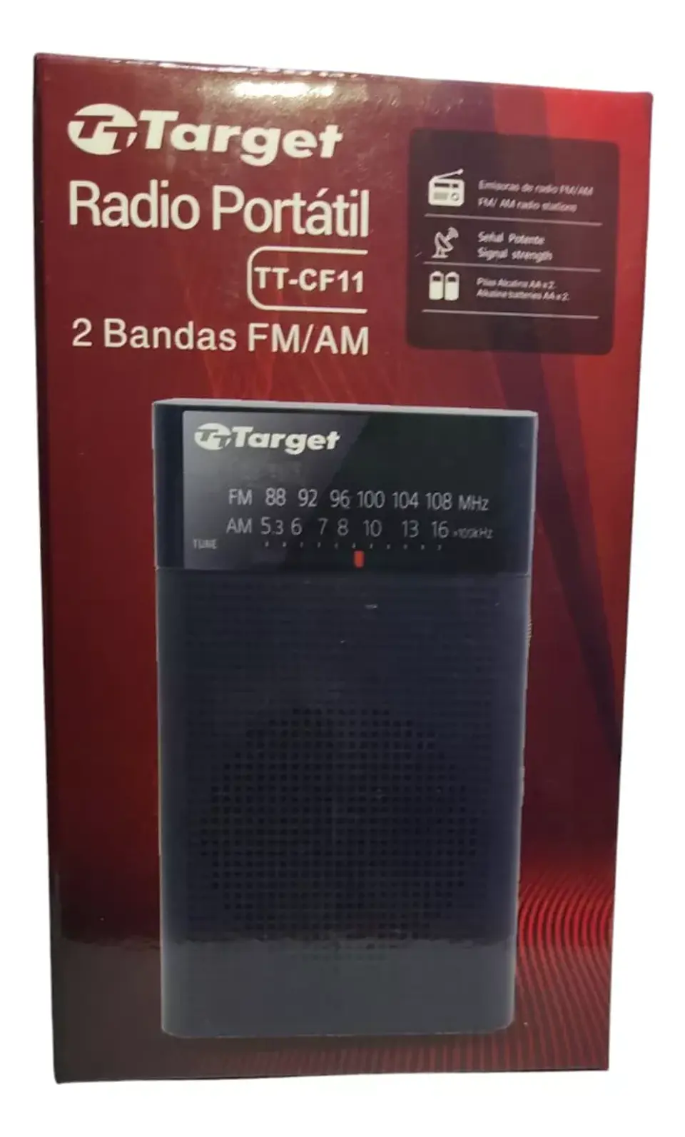 Radio Port Pilas Target Electronics Tt Cf11 4