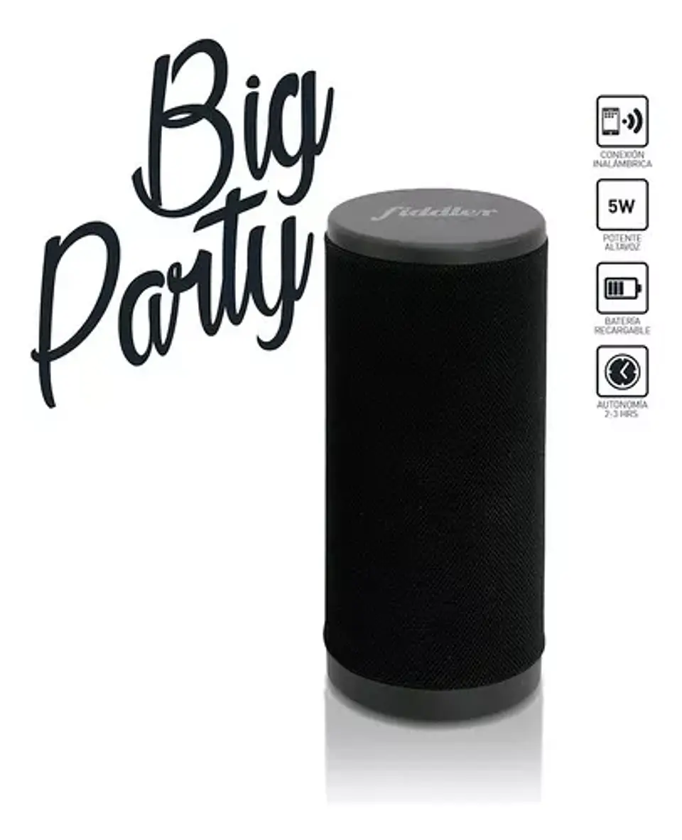 PARLANTE BT 5.0 BIG PARTY FIDDLER FD-3823 4