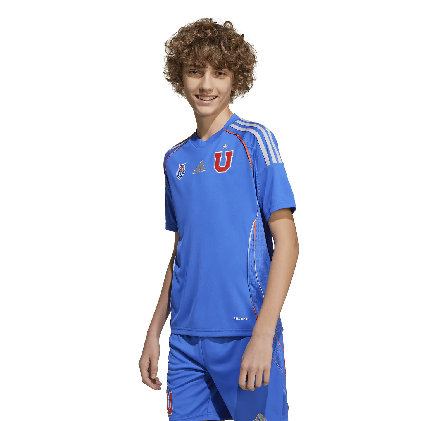 Camiseta Niño U De Chile Local Adidas  3