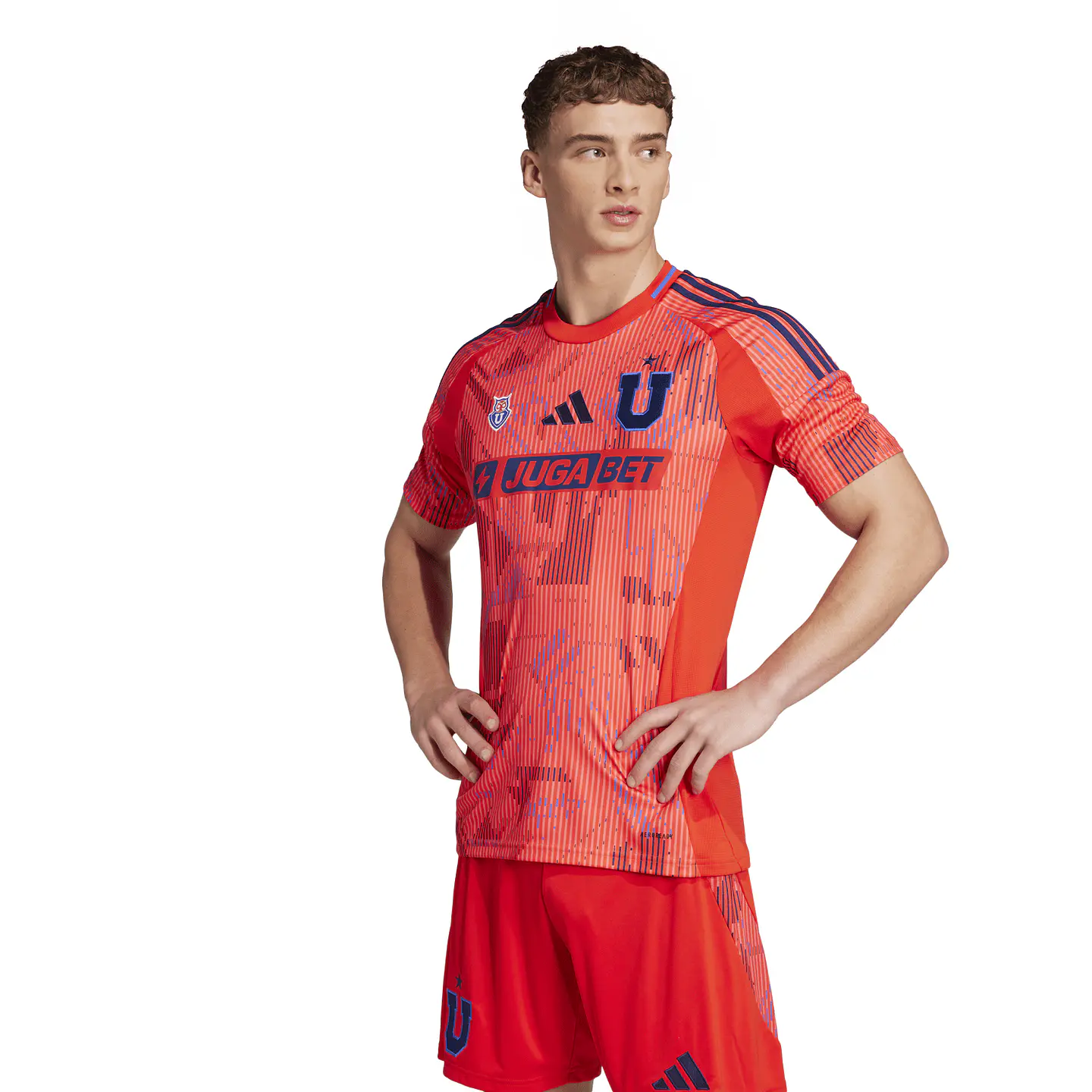 CAMISETA HOMBRE  U DE CHILE VISITA ADIDAS   3