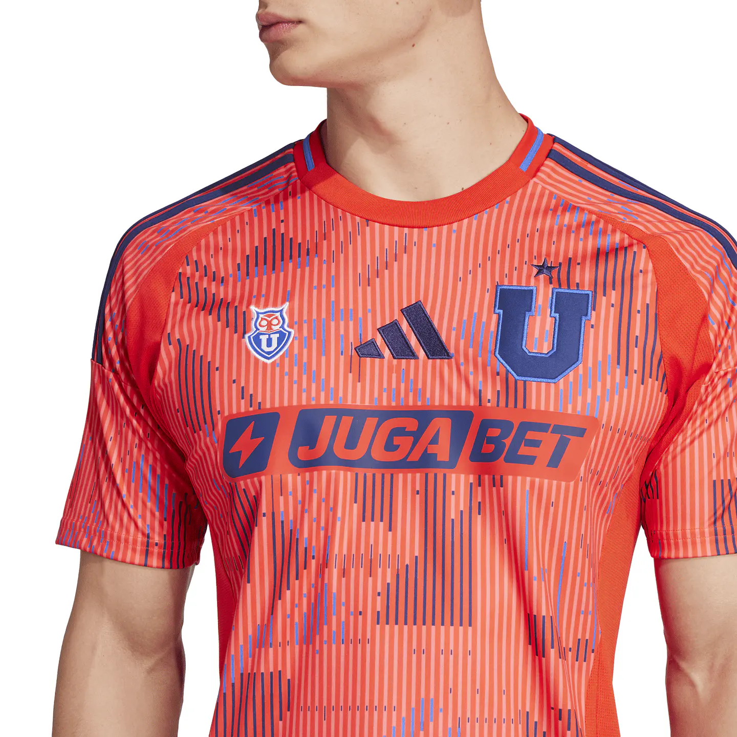 CAMISETA HOMBRE  U DE CHILE VISITA ADIDAS   5