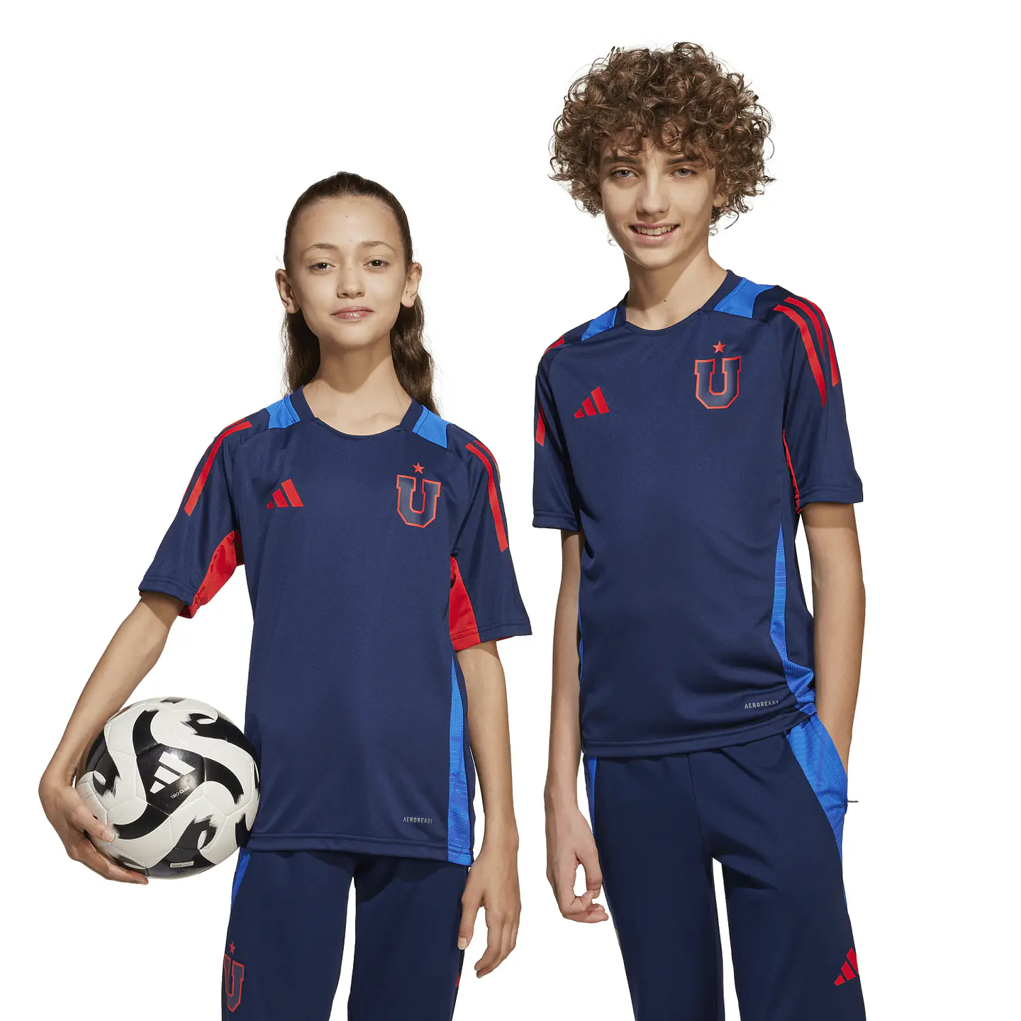 Camiseta Niño U De Chile Entrenamineto  Adidas   3