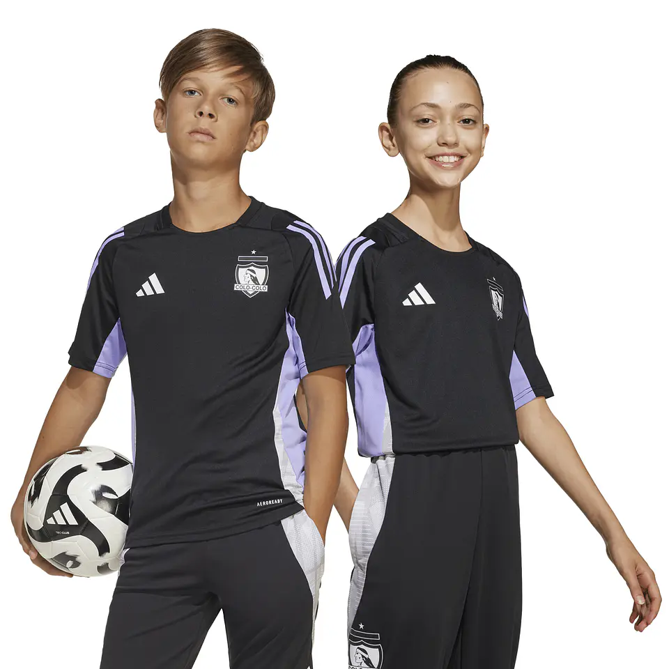 Camiseta Niño Colo Colo Entrenamiento Adidas    3