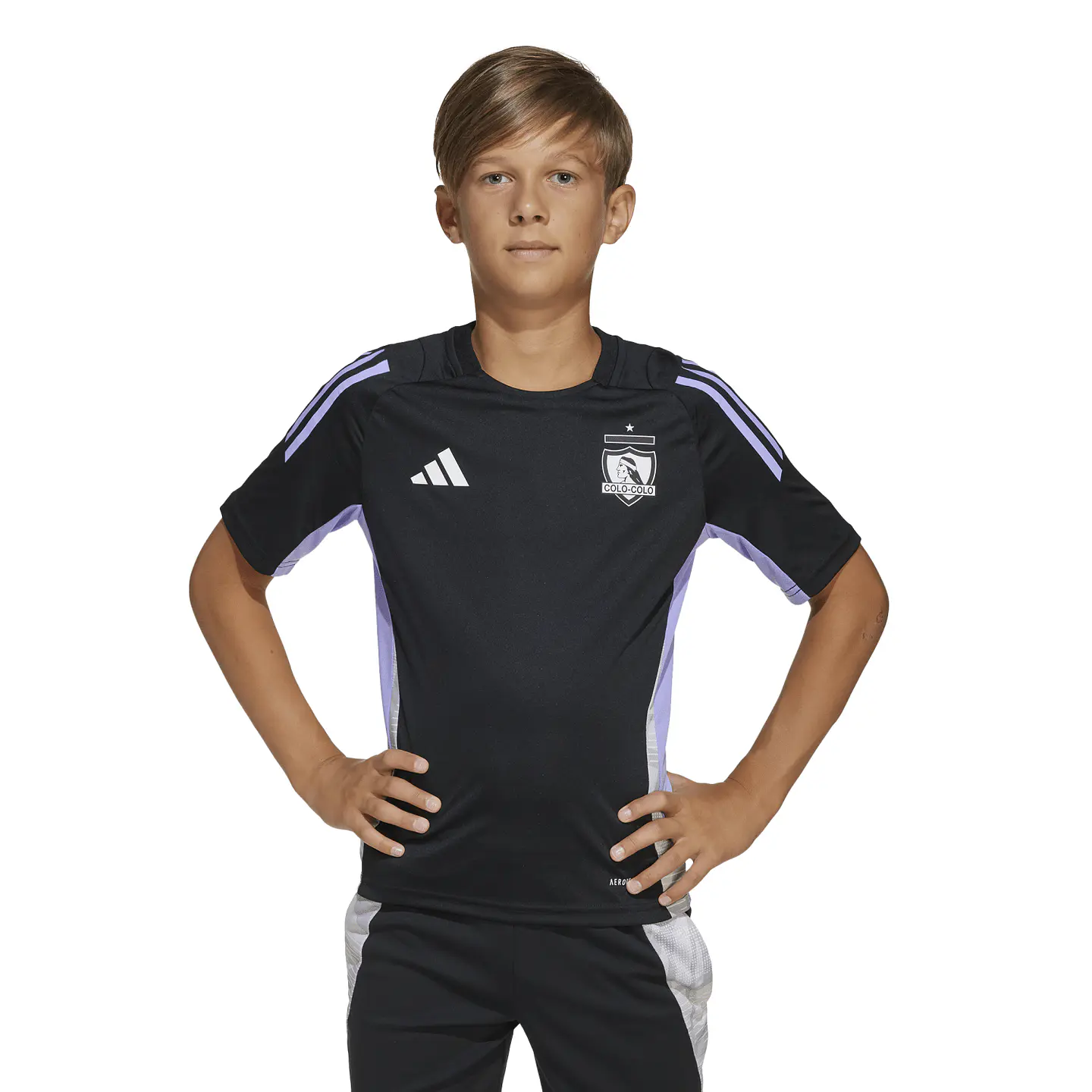 Camiseta Niño Colo Colo Entrenamiento Adidas    5