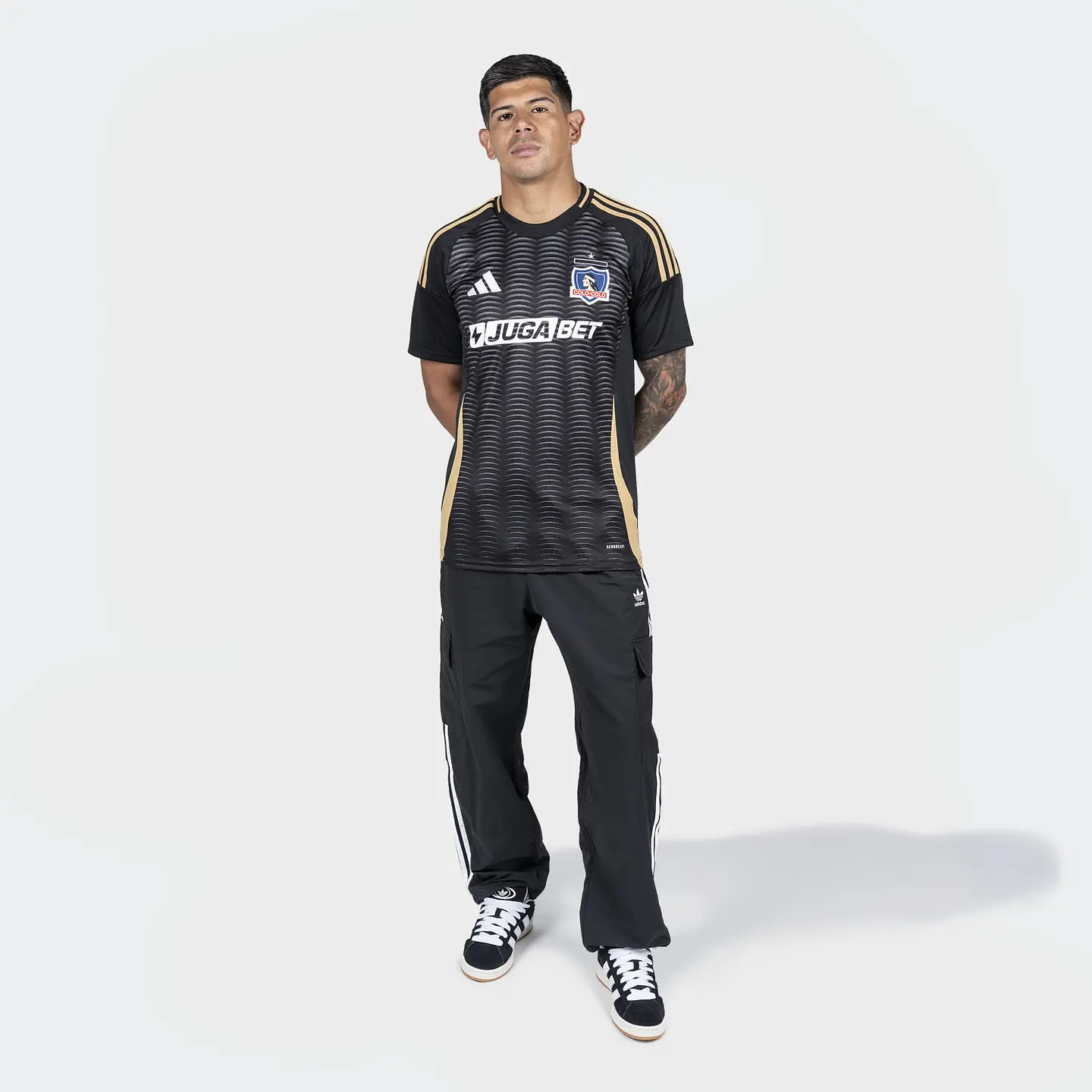 Camiseta Hombre Visita Colo Colo 2025 Adidas   2