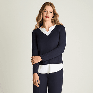 POLERAS LORENZO IMP. MUJER 256502 BURDEO