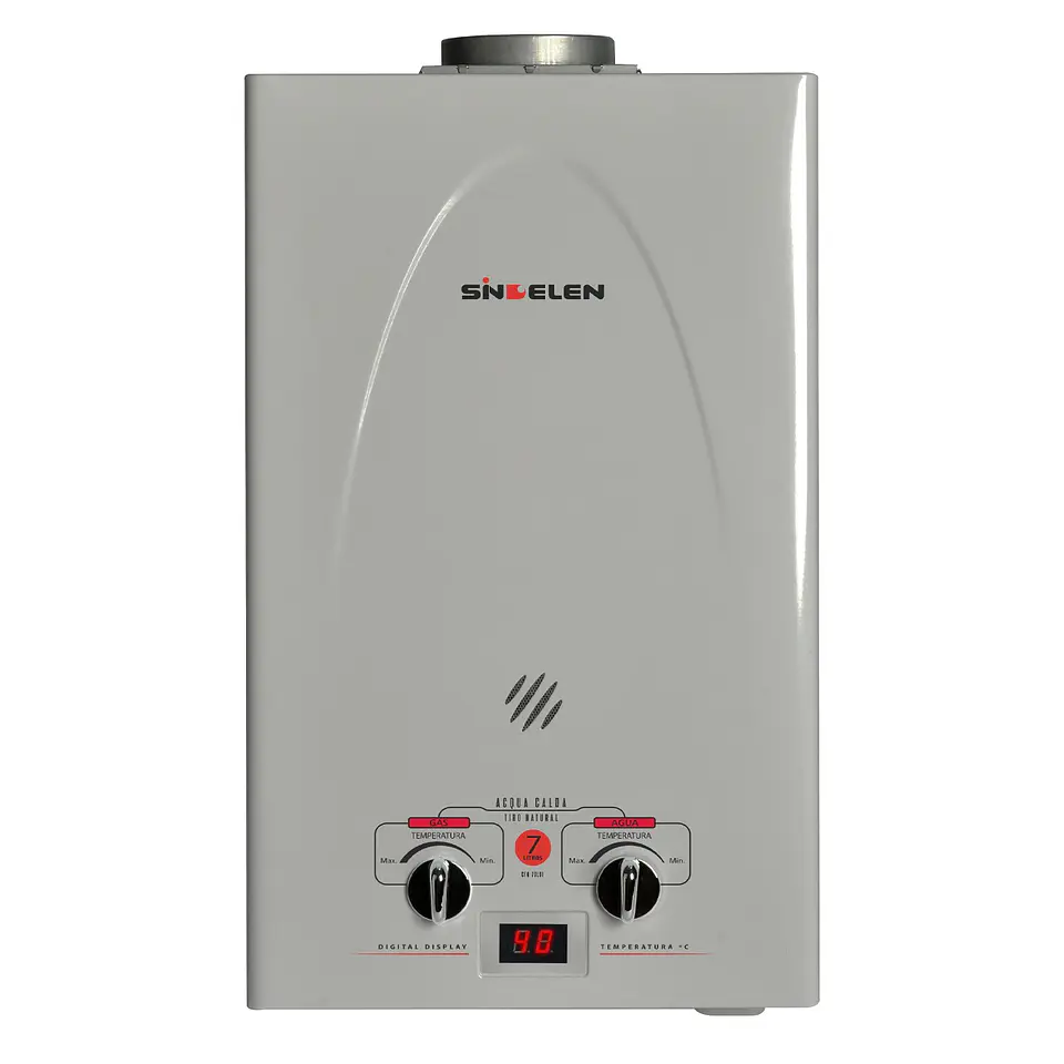 Calefont Gas Licuado 7 Litros Sindelen Cfn-7Gls 1