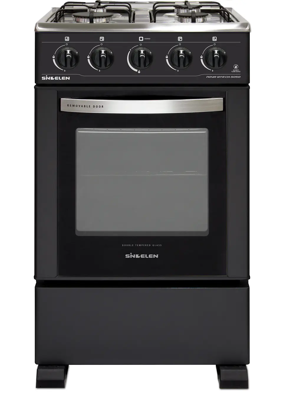 COCINA A GAS 4 QUEMADORES SINDELEN CH-5050 1