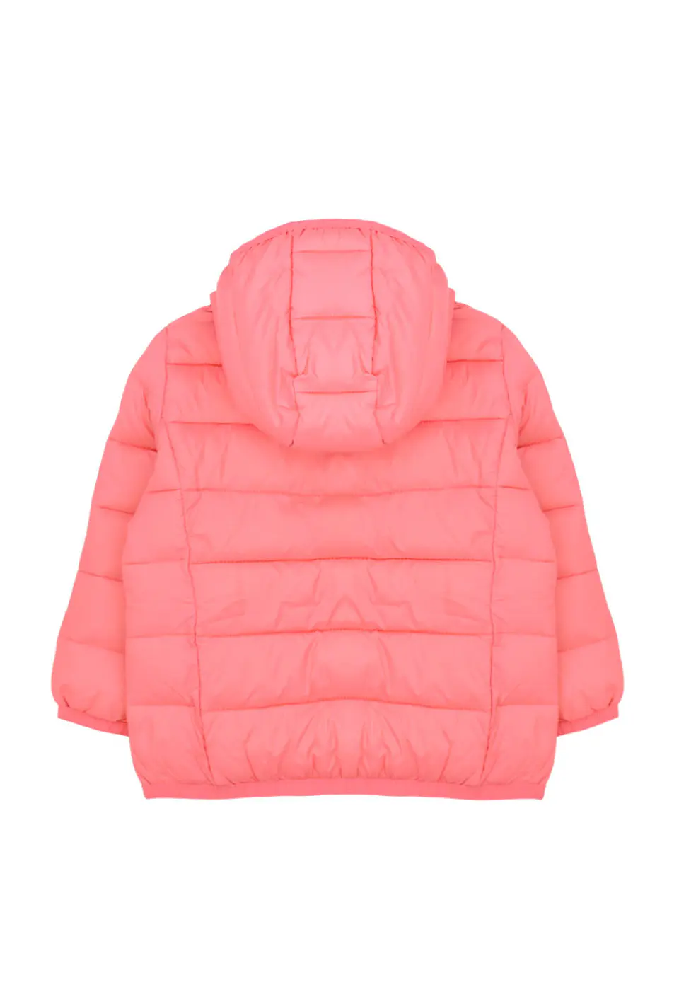 PARKA BEBA FULL ZIPPER CON GORRO ACOLCHADA DAY TO DAY 2520724 CORAL  2