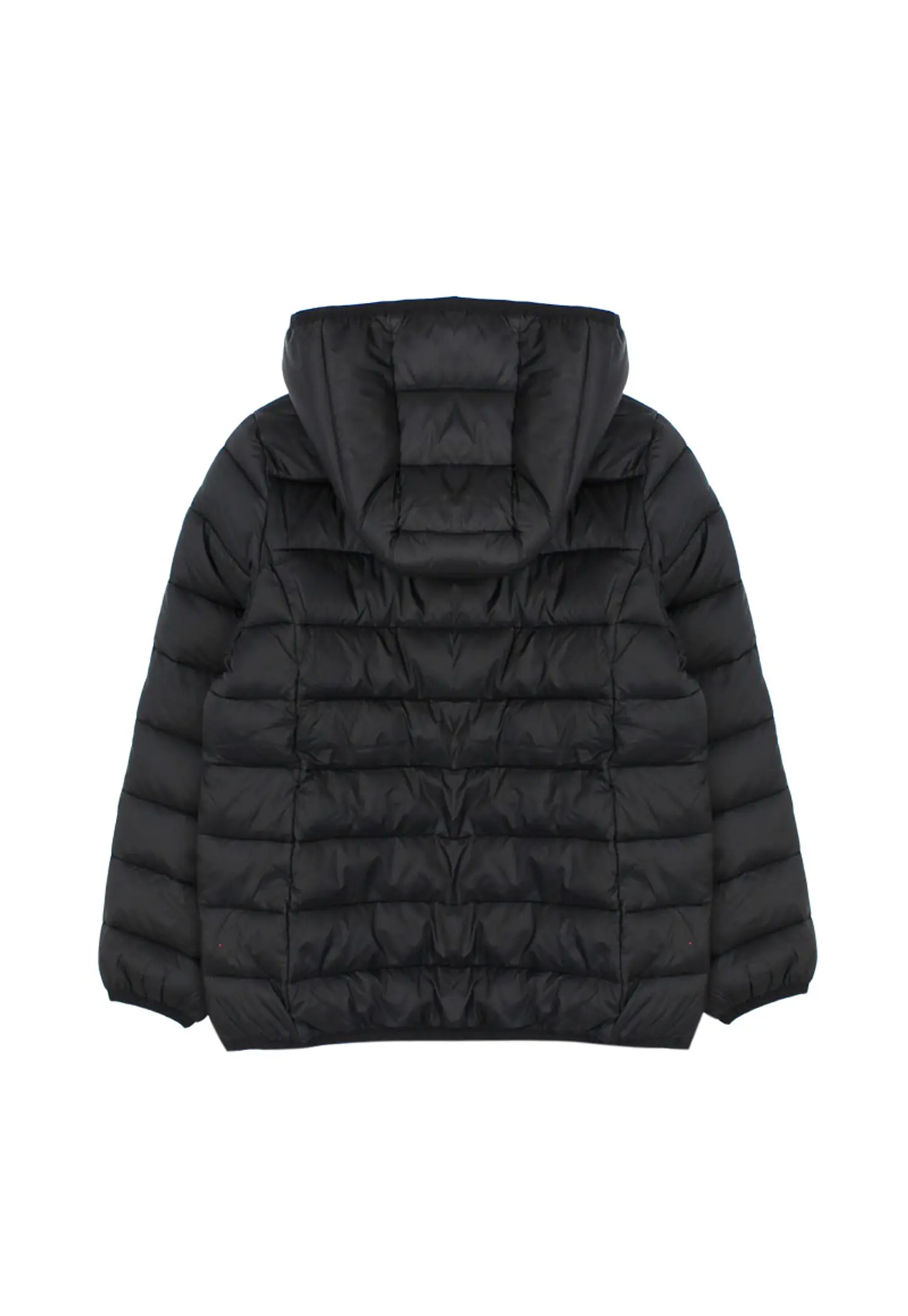 PARKA NIÑO FULL ZIPPER CON GORRO ACOLCHADA DAY TO DAY 2520736 NEGRO 2