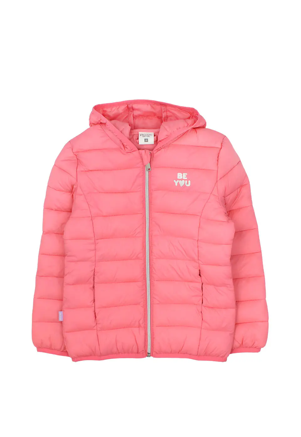 PARKA LOLA FULL ZIPPER CON GORRO ACOLCHADA DAY TO DAY 2520774 CORAL  1