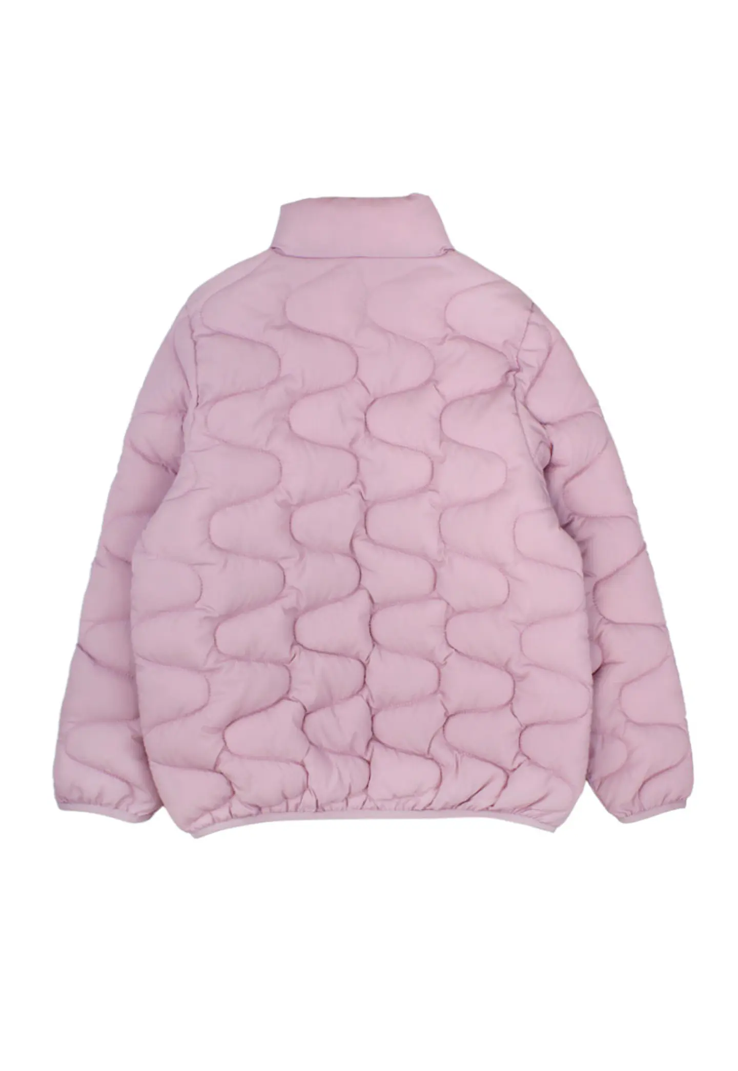 Parka Niña Full Zipper Con Gorro Acolchada Foresta 2520319 Malva  2