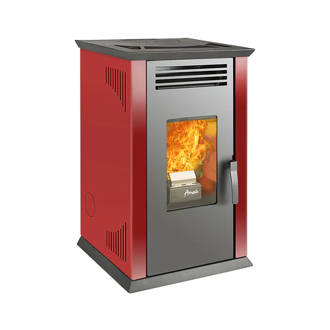 ESTUFA A PELLET ITALY AMESTI 8100 PLUS
