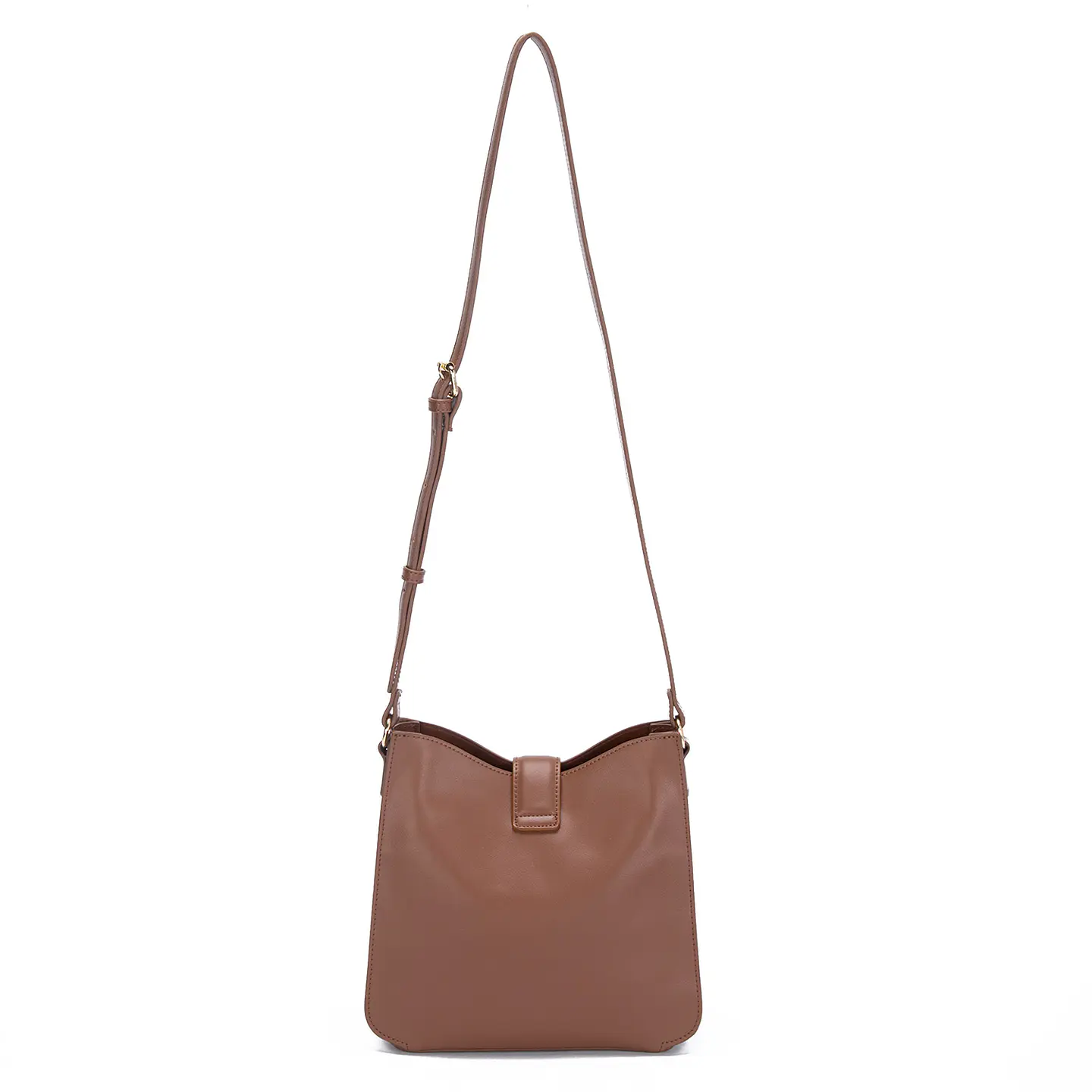 Cartera Bandolera Grande Chocolate Car3227 3
