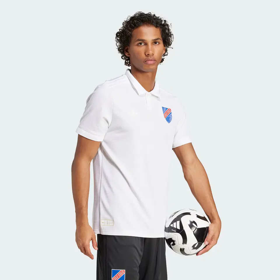CAMISETA COLO COLO 100 AÑOS ADIDAS JE4292 BLANCO  2