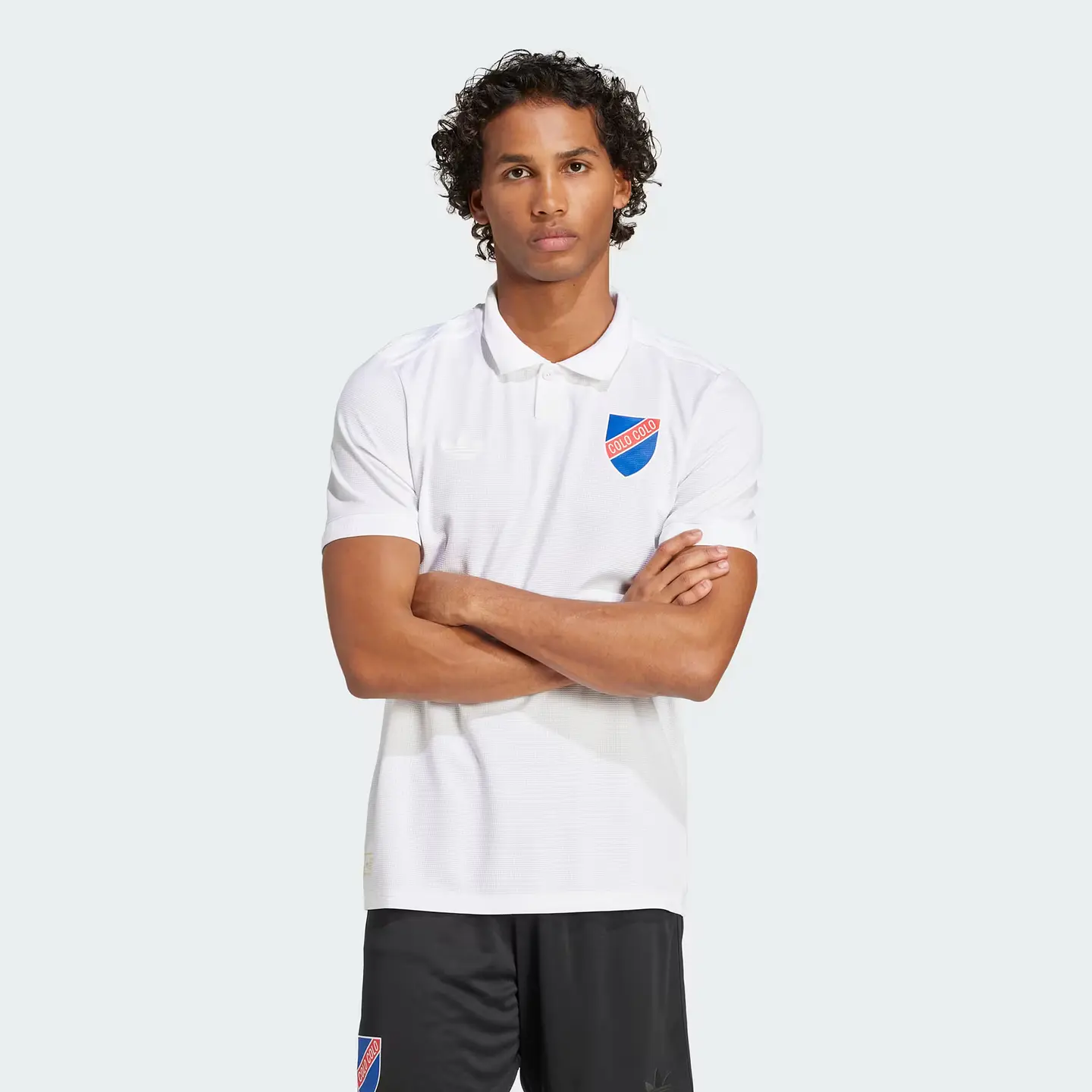 CAMISETA COLO COLO 100 AÑOS ADIDAS JE4292 BLANCO  1