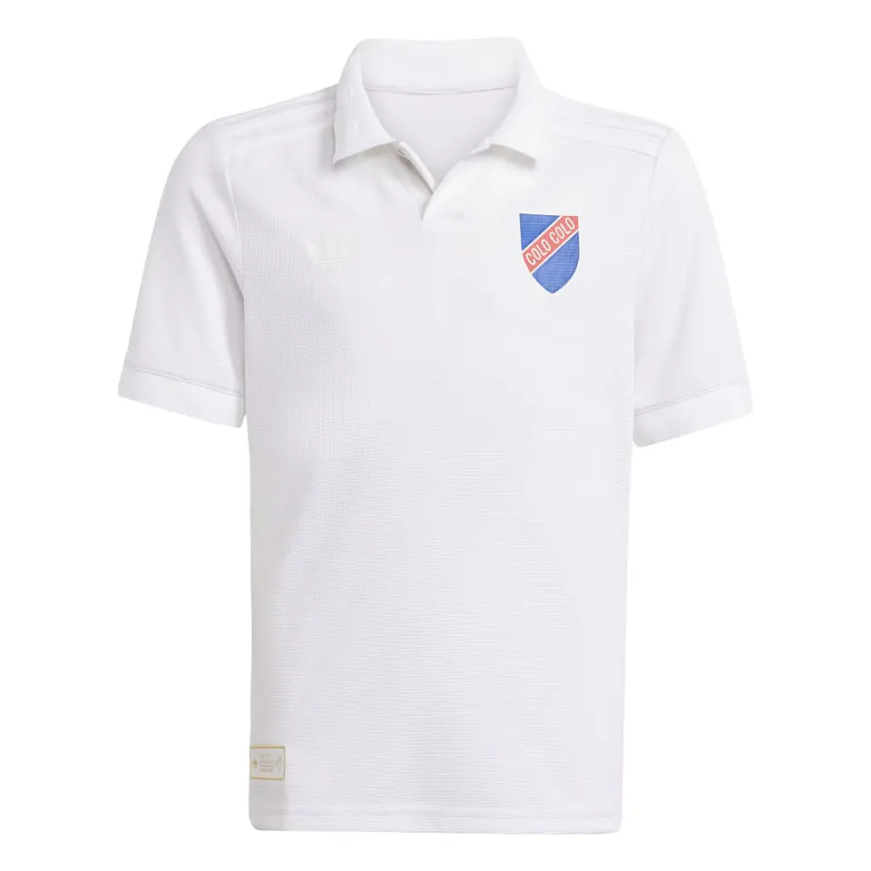Camiseta Colo Colo 100 Años Adidas Je4291 Blanco 3