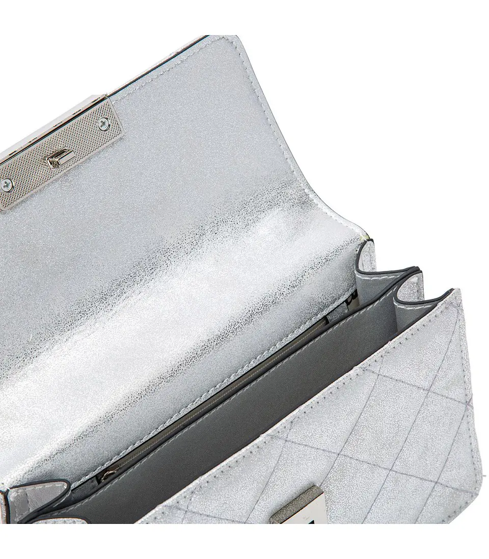 Cartera Plateado Car3072  4