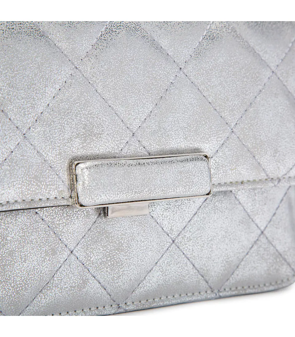 Cartera Plateado Car3072  5