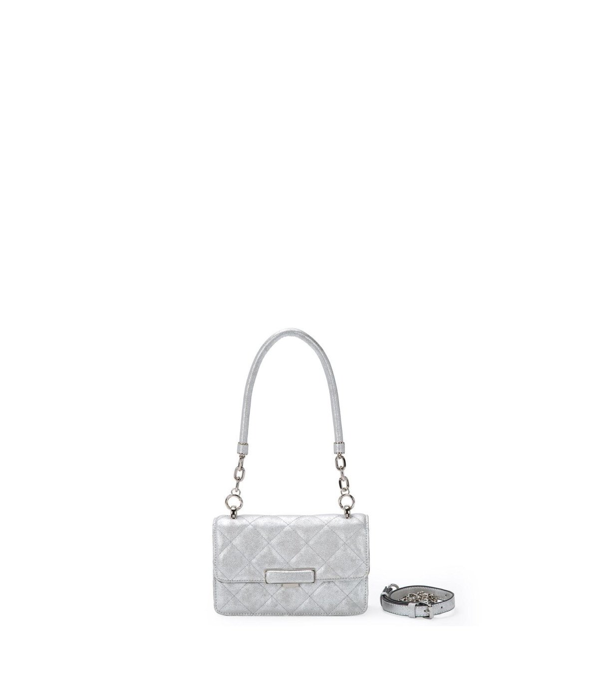 Cartera Plateado Car3072