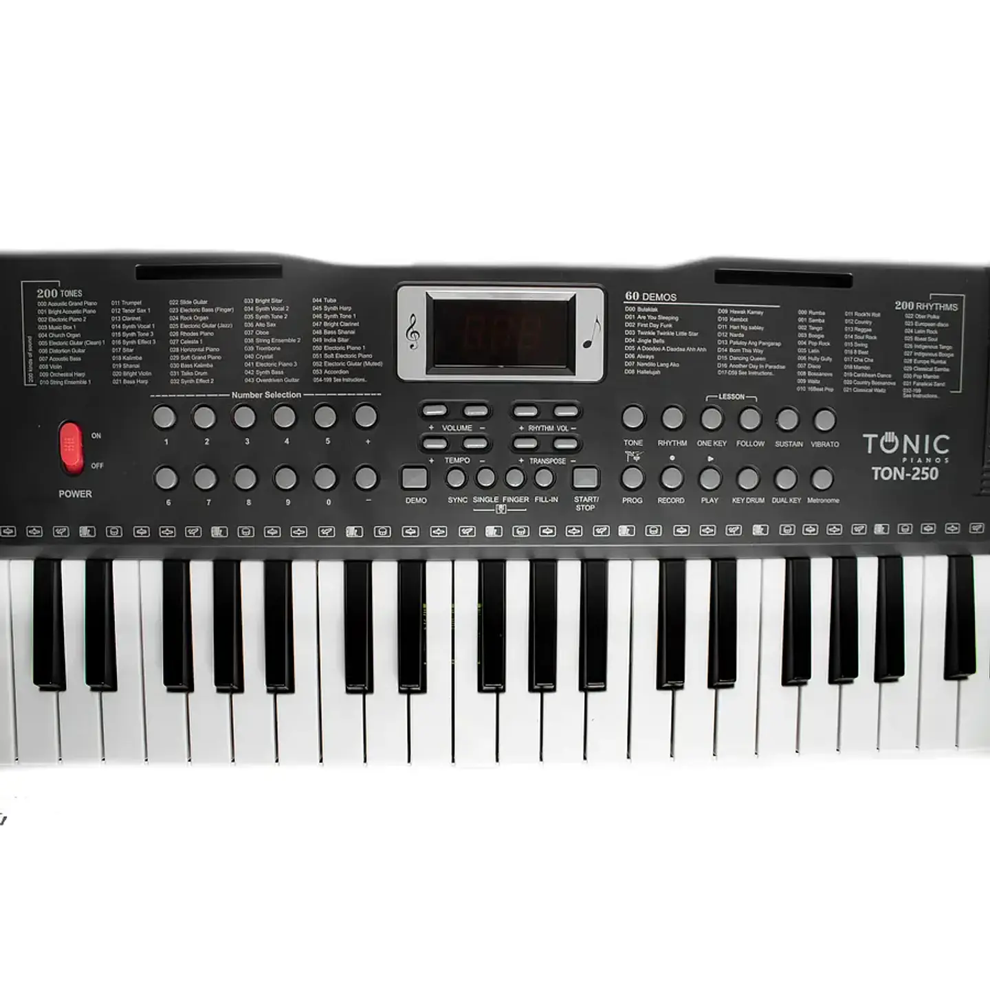TECLADO TONIC 61 NOTAS TON-250 NOISY 6463009 3