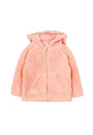 Chaqueta Beba Full Zipper Con Gorro Piel Day To Day 2520723 Coral - Miniatura 1