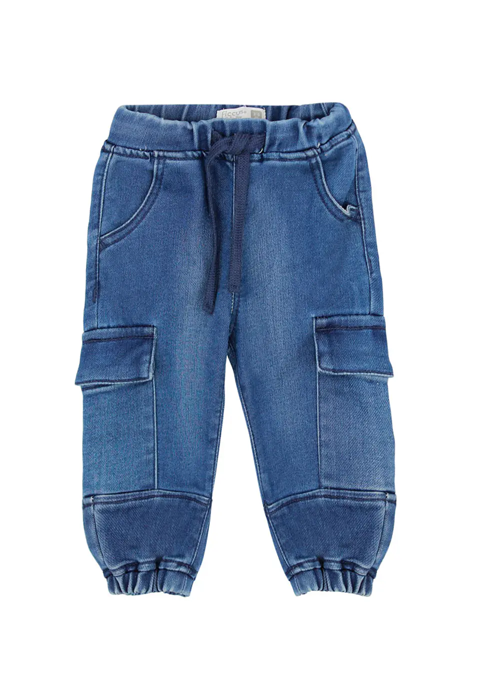 JEANS BEBE JOGGER CARGO FORESTA 2520151 AZUL  1