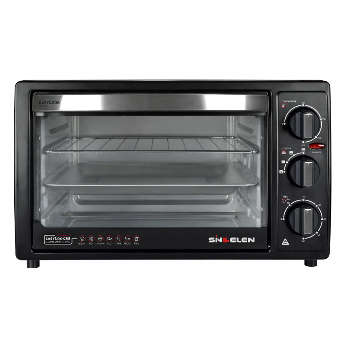 Horno Electrico 35 Lts Sindelen He-350Ng 1