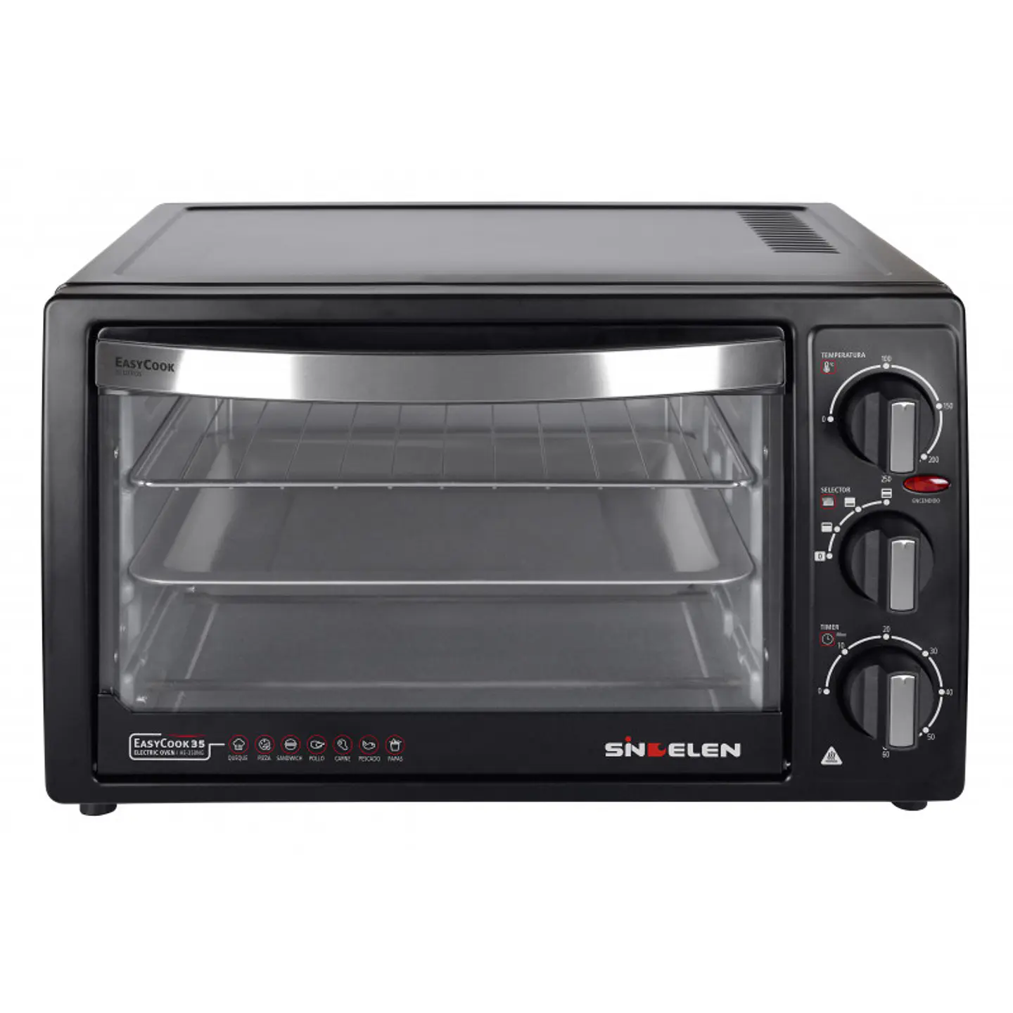 Horno Electrico 35 Lts Sindelen He-350Ng 3