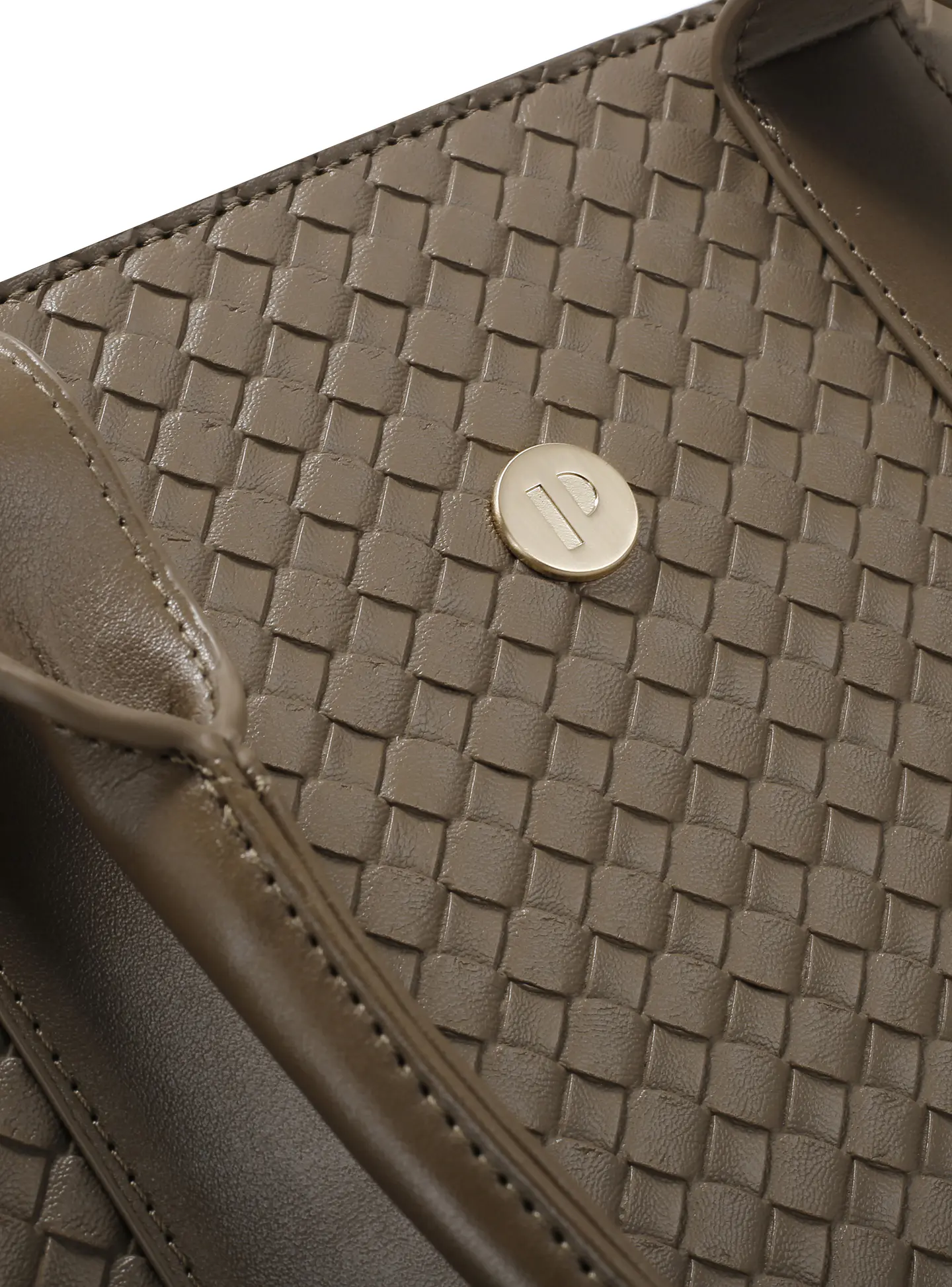 Cartera Treccia Pollini Pc281Pua2600A00 Gris 5