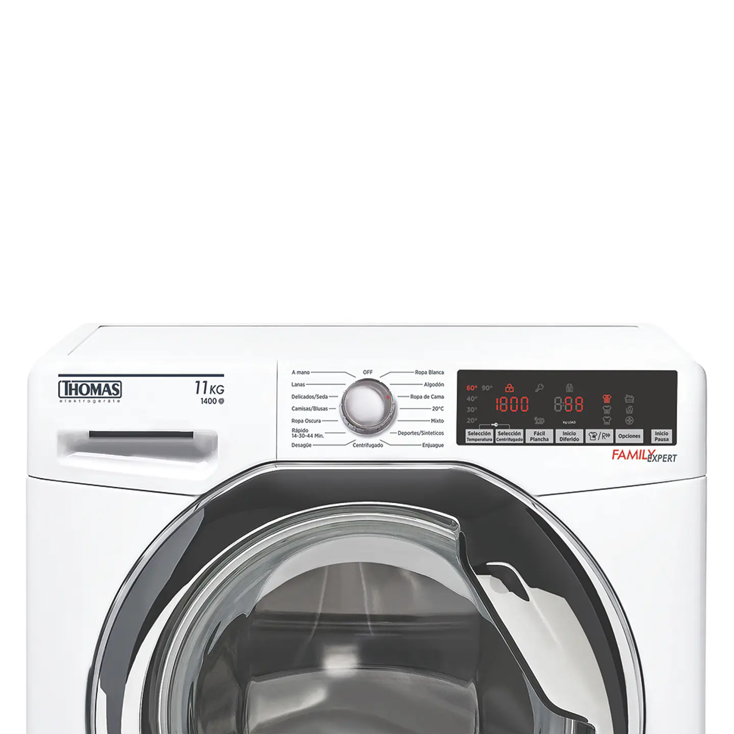 LAVADORA AUTOMATICA 11K FRONTAL THOMAS TH-WM11K 3