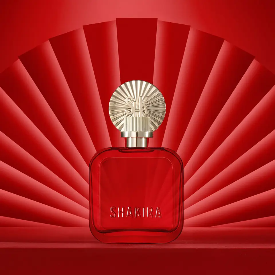 Shakira Rojo Eau De Parfum Para Mujer 50 Ml 3