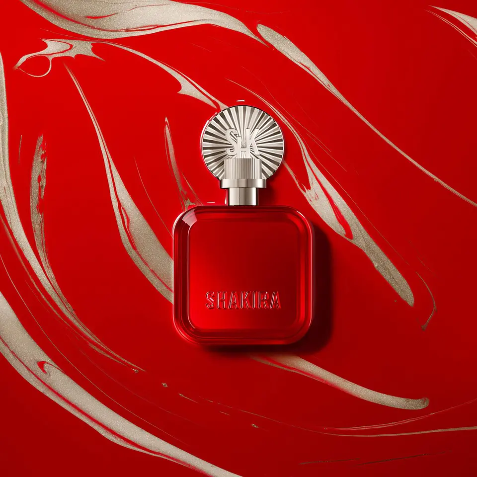 Shakira Rojo Eau De Parfum Para Mujer 50 Ml 4