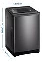 Lavadora Aut 9.5K Gris Mabe Lma9520Wdgcl0 - Miniatura 2