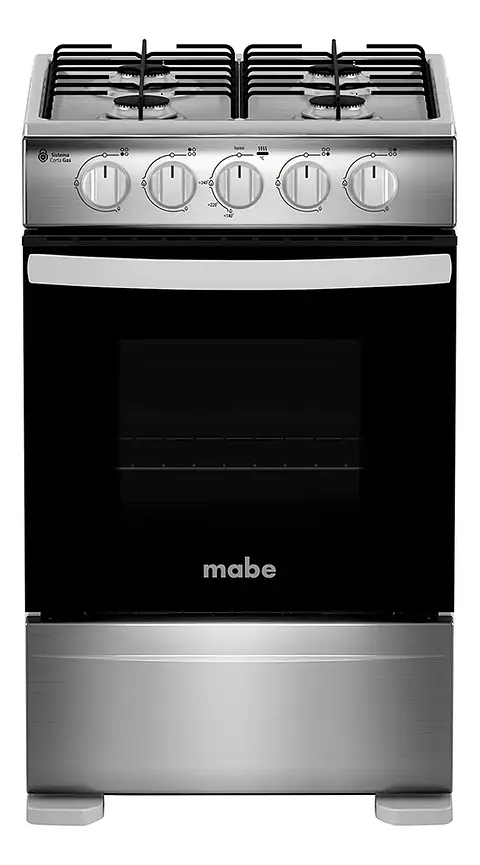 Cocina A Gas Mabe Cmc20Axx-2 – 51 Cm, 4 Quemadores