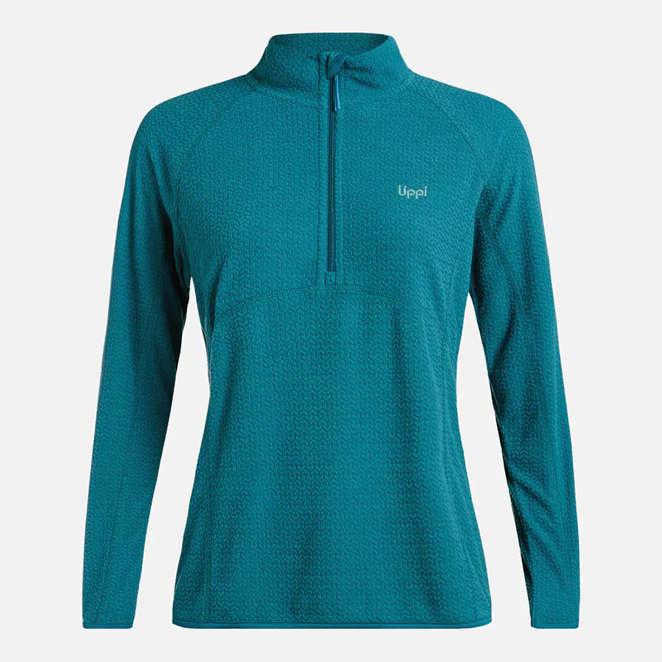 Polerón Mujer Jacaranda Nano-F 14 Zip Turquesa LT0721509M10427 3