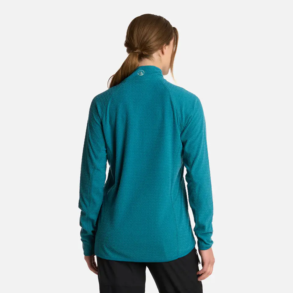 Polerón Mujer Jacaranda Nano-F 14 Zip Turquesa LT0721509M10427 2