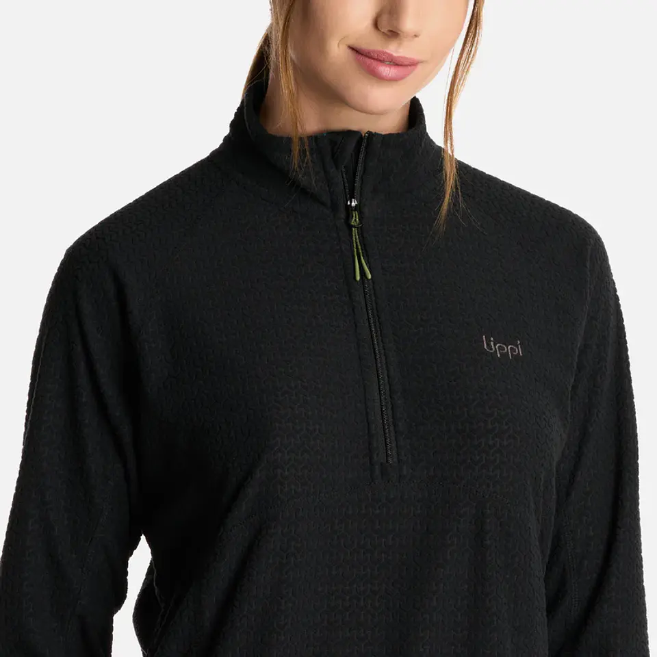 Polerón Mujer Jacaranda Nano-F 14 Zip Negro Lt0721509M10425 6