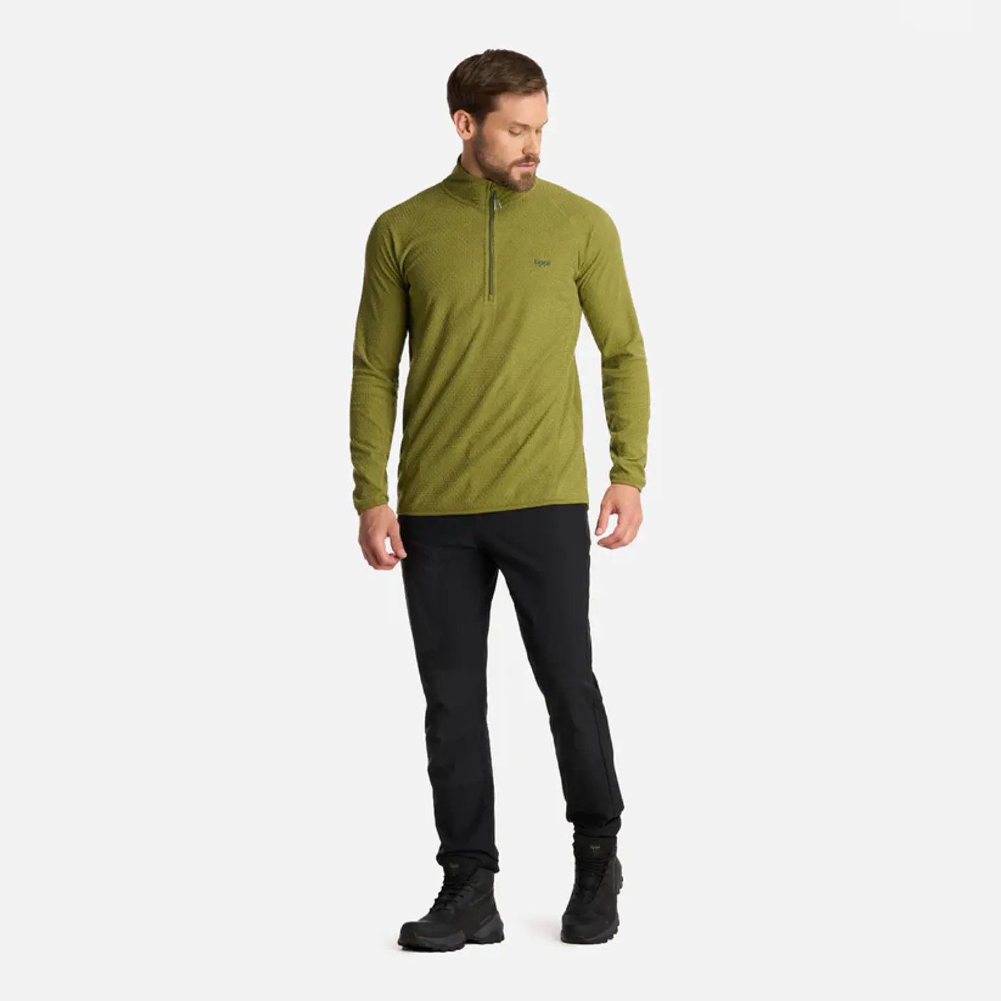 Polerón Hombre Jacaranda Nano-F 14 Zip Verde LT0721509H10427 5