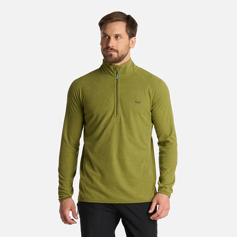 Polerón Hombre Jacaranda Nano-F 14 Zip Verde LT0721509H10427