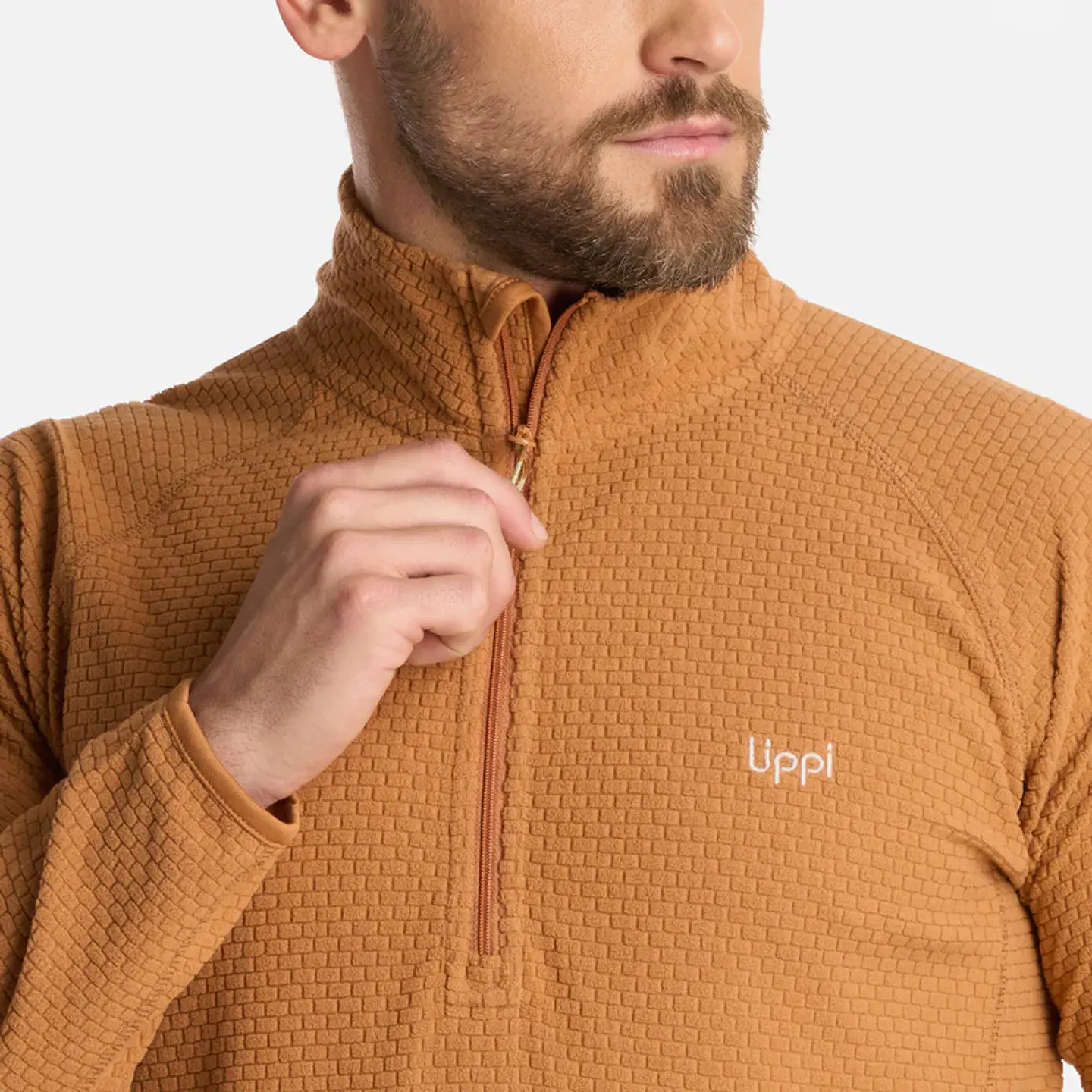 Polerón Hombre Jacaranda Nano-F 14 Zip Camel LT0721509H10421 6